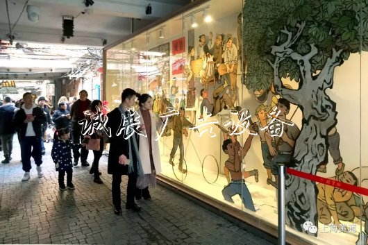 燈箱連環(huán)畫(huà)亮相田子廣告燈箱多少錢(qián)一個(gè)坊！展現(xiàn)上海弄堂年味