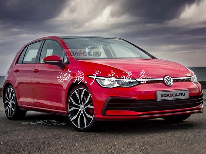 20天后！大眾全新高爾宣傳欄夫亮相 內(nèi)飾采用連屏設(shè)計