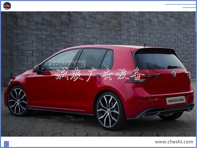 20天后！大眾全新高爾宣傳欄夫亮相 內(nèi)飾采用連屏設(shè)計