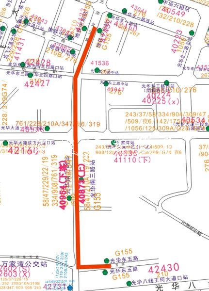成都近期新開一波高峰滾動(dòng)燈箱快線公交 快來看看到你家嗎