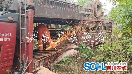 一輛載60頭二師兄的貨廣告垃圾箱車側翻了 網(wǎng)友：滿車奢侈品