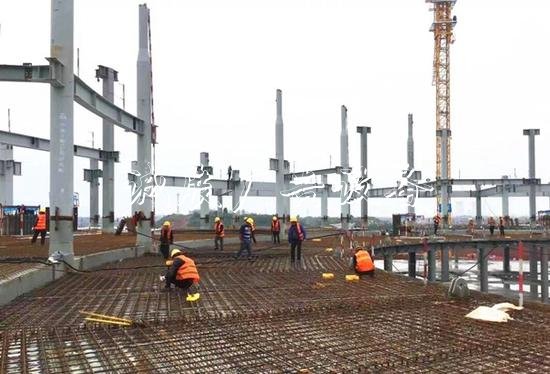 淮州新城“鳥(niǎo)巢”滾動(dòng)燈箱項(xiàng)目最新進(jìn)展在這里