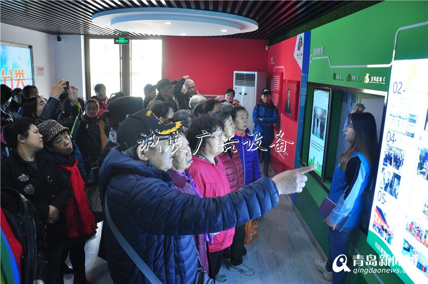 市北區(qū)寧夏路街道廣告垃圾箱深入推進垃圾分類工作