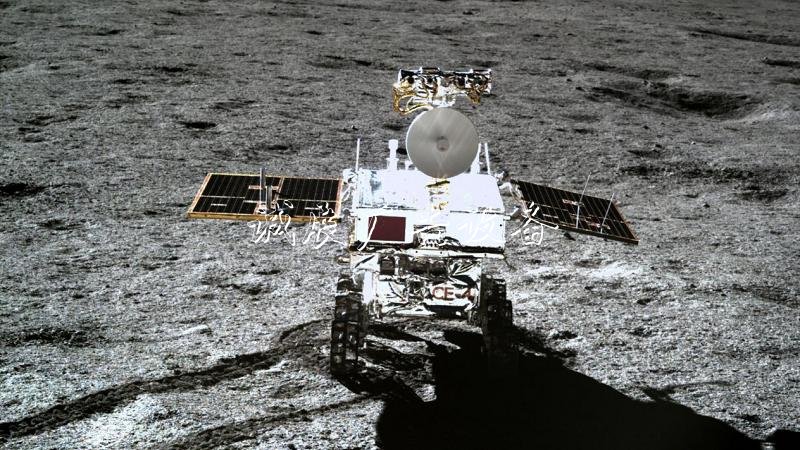 “玉兔二號”破紀(jì)錄了廣告燈箱！成為在月面工作最久月球車