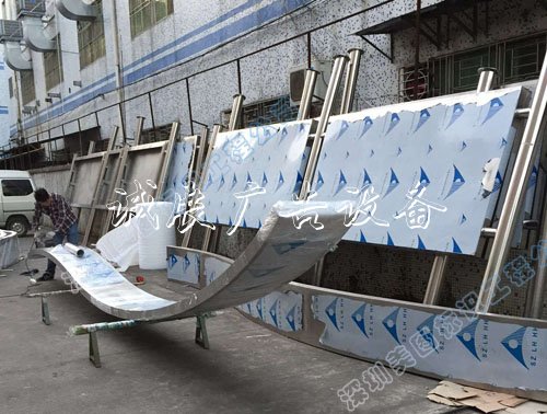 幼兒園不銹垃圾分類(lèi)亭鋼宣傳欄