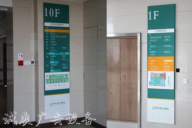 醫(yī)院索引標識牌