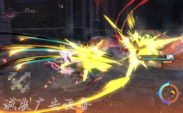 來自天空的光束懲戒！戶外廣告燈箱《伊蘇9》戰(zhàn)斗狀態(tài)新介紹