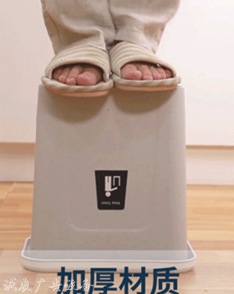 來自日本的干濕分離垃廣告燈箱圾桶，終于換掉了居委會