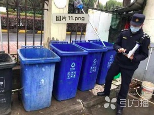 園區(qū)加大執(zhí)法檢查力度黨建宣傳欄，推進重點場所垃圾分類