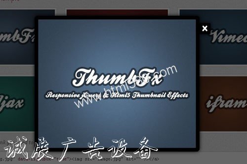 免費jQuery響應(yīng)式的燈箱插件13.responsive jquery lightbox plugins