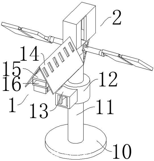 一種用于太陽能路燈的表面防護裝置的制作方法