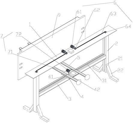 一種側路牌位移檢測工裝的制作方法