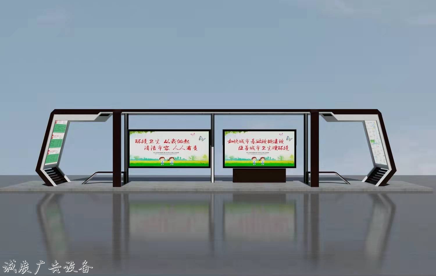 營(yíng)口候車(chē)亭滾動(dòng)燈箱品質(zhì)高