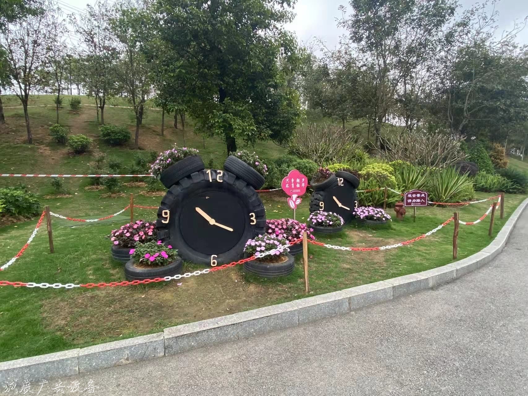 江南區(qū)扎實推進垃圾分宣傳欄廠家類進公園 綠色環(huán)保獲點贊