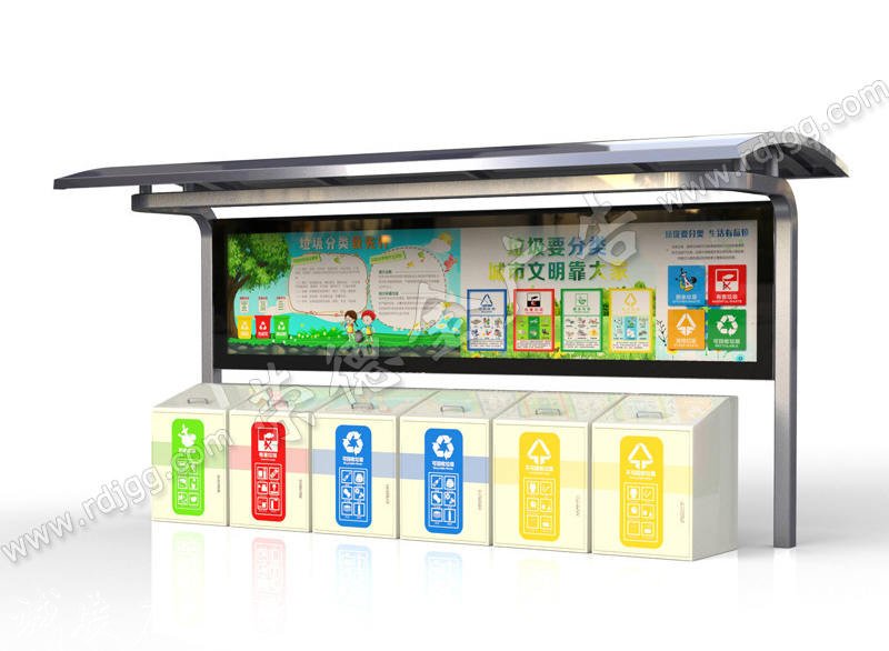不銹鋼垃圾分類亭價格