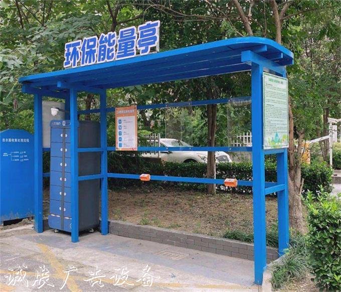 四川億順峰環(huán)衛(wèi)：垃圾廣告垃圾箱分類亭的使用好處大家都